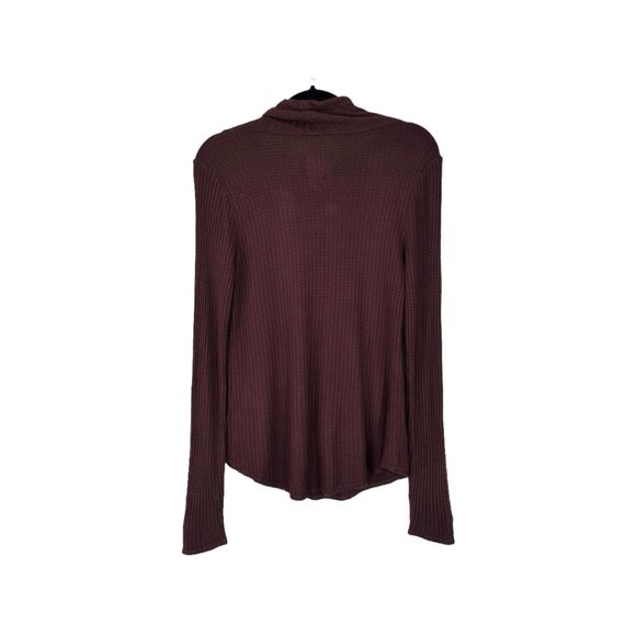 Chaser Waffle Knit Cowl Neck Top - Picture 5 of 5